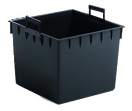 Vklad hranatý IPWKS černý 32,5cm