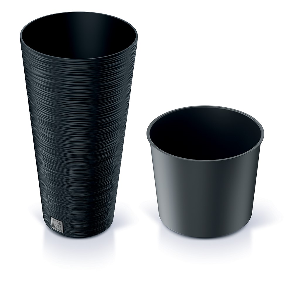 Květináč Furu slim vysoký DFRH300 - 27L, antracit
