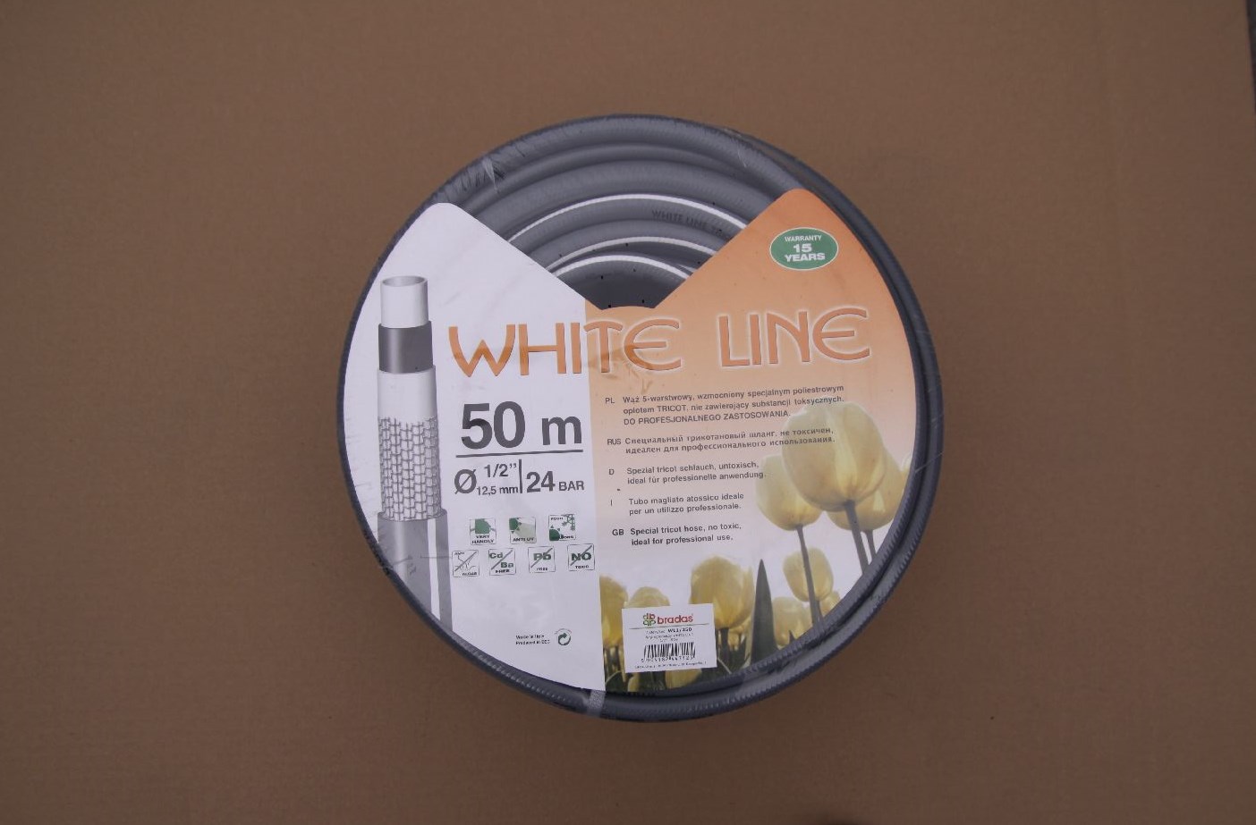 Zahradní hadice WHITE LINE 1/2"- 20m