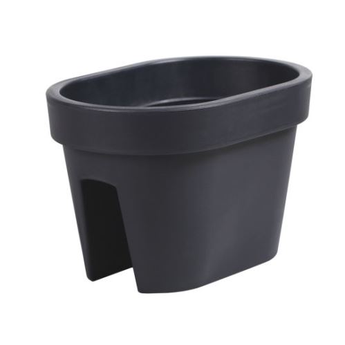 Truhlík na zábradlí  LOFLY railing DLOFR400 - 12,3 L, antracit