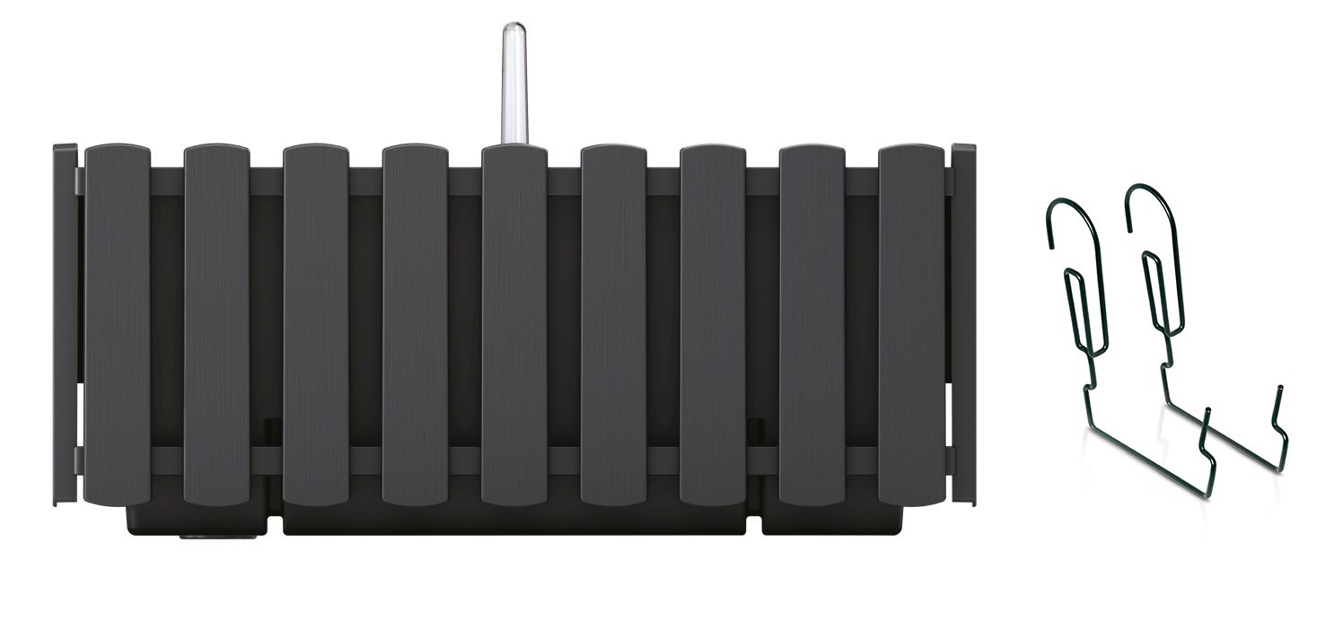Truhlík s kov. držákem BOARDEE FENCYCASE DDEF400W antracit 6L