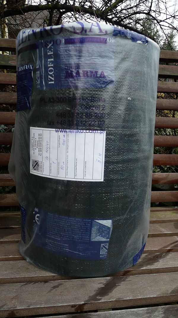 Tkaná mulčovací textílie  0,8m šíře x 50m černá 70g 