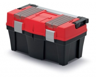 Plastový kufr na nářadí APTOP PLUS KP6030AL červený 598x286x327
