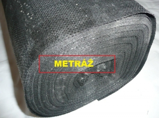 Tkaná mulčovací textílie 1,1m šíře černá 70g - 15m