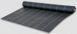 Tkaná mulčovací textílie 0,8m šíře x 38m černá 90g 