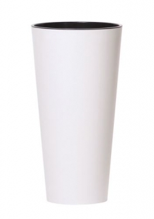 Květináč TUBUS slim DTUS250 - 15,5L bílý
