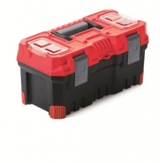 Plastový kufr na nářadí TITAN PLUS červený NTP20C